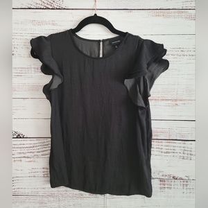 Who What Wear S flutter sleve top